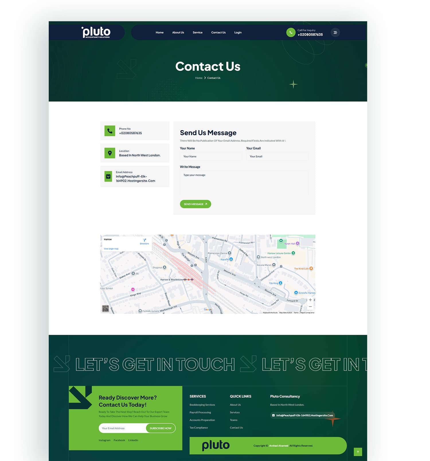 Pluto Consultancy Screenshot 1